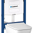 Geberit Smyle 500.300.21.S Унитаз с инсталляцией подвесной, с горизон. выпуском