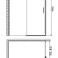 Gemy MODERN GENT S25121 L душевой уголок 1400x800