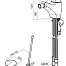 Am.Pm Sense F7583100 смеситель для биде с д/к, хром