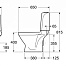 Gustavsberg 2310 Nordic унитаз-компакт (GB112310361205)