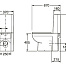 Gustavsberg ARTic 4310 унитаз-компакт с бачком (GB114310301231/114310301737)