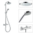 Душевая стойка Hansgrohe Croma 220 Showerpipe 27223000 с термостатом