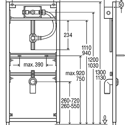 Viega Eco Plus инсталляция для писсуара 461843
