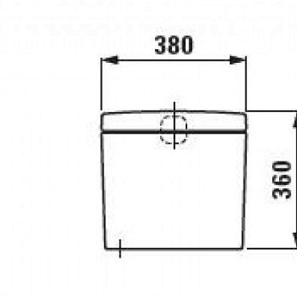 Бачок для унитаза Laufen Pro 8.2695.3.000.291.1
