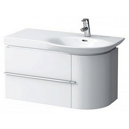 Тумба для раковины Laufen Case 84x37.5 см закругление слева, для 81670.1 белый 4.0150.2.075.463.1