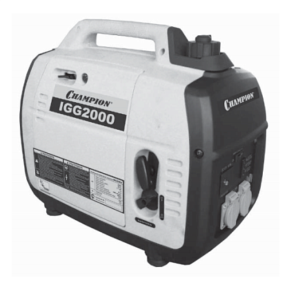 CHAMPION IGG1100 Бензиновый генератор в шумозащитном корпусе