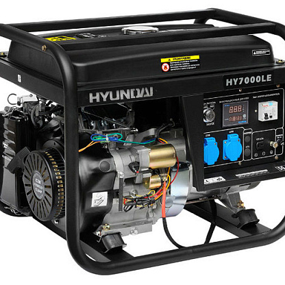 Генератор бензиновый HYUNDAI HY7000LE 5 кВт