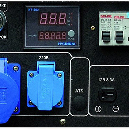 Генератор бензиновый HYUNDAI HY9000LE 6 кВт
