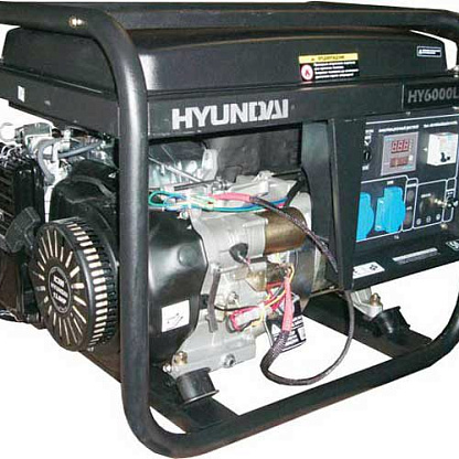 Генератор бензиновый HYUNDAI HY6000LE 4 кВт