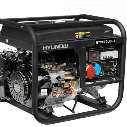 Генератор бензиновый HYUNDAI HY9000LER-3 6 кВт