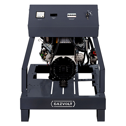 Gazvolt Pro 12000 ТB 08 Газовый генератор (на платформе)
