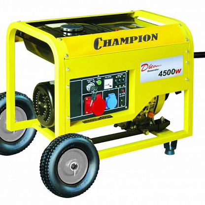 Champion DG6000E-3 Дизельный генератор открытого типа
