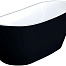 Excellent COMFORT+ black акриловая ванна 1750x750 WAEX.COM17WB