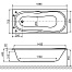 Excellent ELEGANCE 160 с ручками акриловая ванна 1600x700 WAEX.ELE16WH