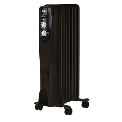 Масляный радиатор Ballu BOH/CL-07BRN black