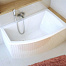 Excellent MAGNUS 150 R акриловая ванна 1500x850 WAEX.MGP15WH