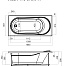 Акриловая ванна Am.Pm Joy 170x70 W85A-170-070W-A