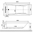 Excellent PALACE 160 акриловая ванна 1600x750 WAEX.PAL16WH