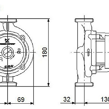 Grundfos SOLAR 25-60 циркуляционный насос 1x230 В