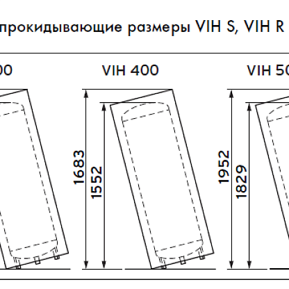 Vaillant uniSTOR VIH R 300 бойлер косвенного нагрева 0010003077