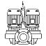 Dab DCP 50/1550 T циркуляционный насос (фланцевый)