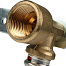 STOUT Настенный комплект для смесителя 1/2"x16 для метал.труб прессовой SFP-0013-001216