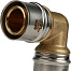 STOUT Угольник 90° 32х32 для металлопл.труб пресс SFP-0009-003232