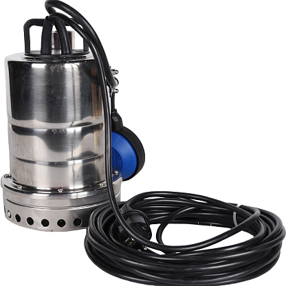 STOUT Насос дренажный с поплавком, кабель 10 м, 230V, Q=150 л/мин, H=8 м SPD-0001-200250