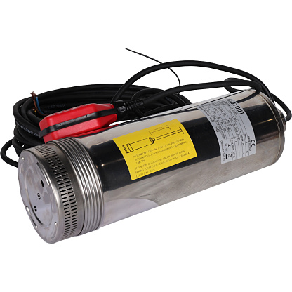 STOUT Насос колодезный с поплавком, кабель 20 м, 230V, Q=90 л/мин, H=34 м SPW-0001-200600
