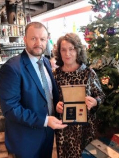 Основатель «Оптисалт» награждена звездой «Лидер России»!