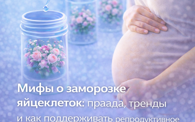 Мифы о заморозке яйцеклеток: правда, тренды и как поддерживать репродуктивное здоровье естественно