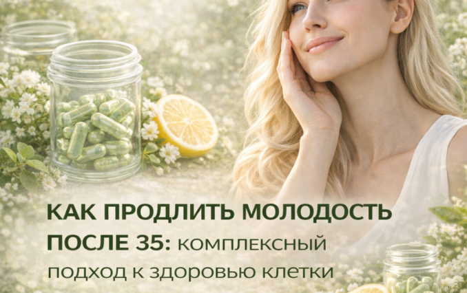 Как продлить молодость после 35: комплексный подход к здоровью клетки
