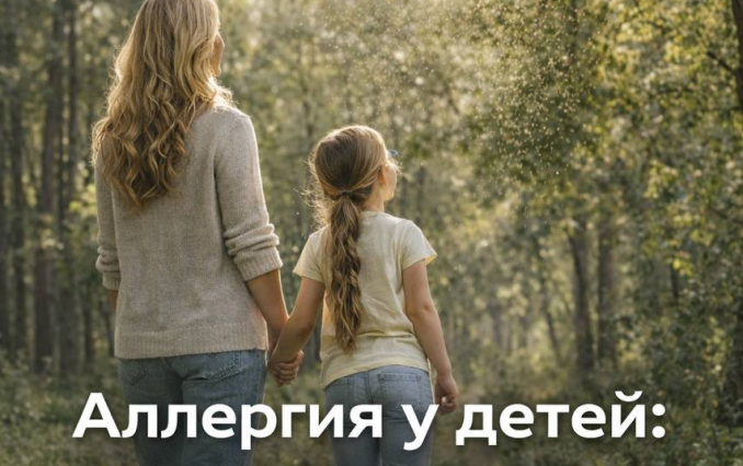 Аллергия у детей: с чего начать лечение и как помочь организму
