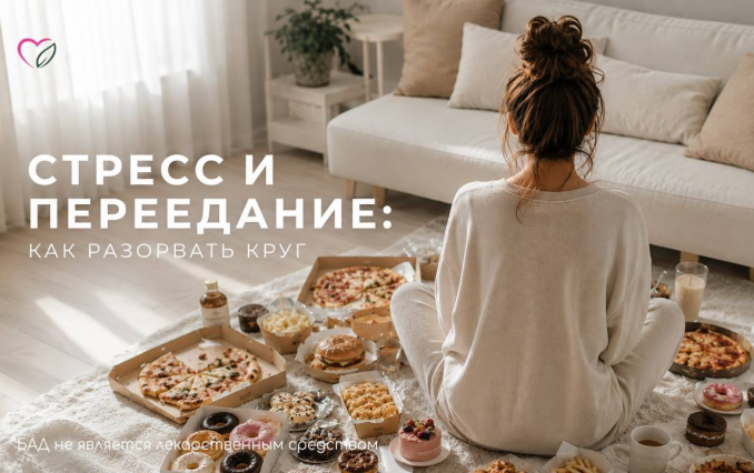 СТРЕСС И ПЕРЕЕДАНИЕ: КАК РАЗОРВАТЬ КРУГ