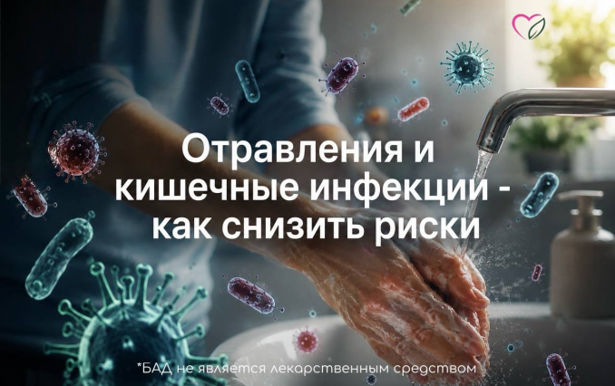 ОТРАВЛЕНИЯ И КИШЕЧНЫЕ ИНФЕКЦИИ: КАК СНИЗИТЬ РИСКИ