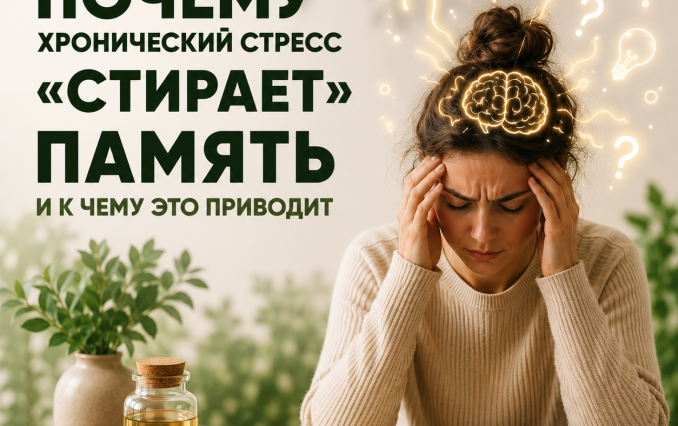 Хронический стресс «стирает» память?