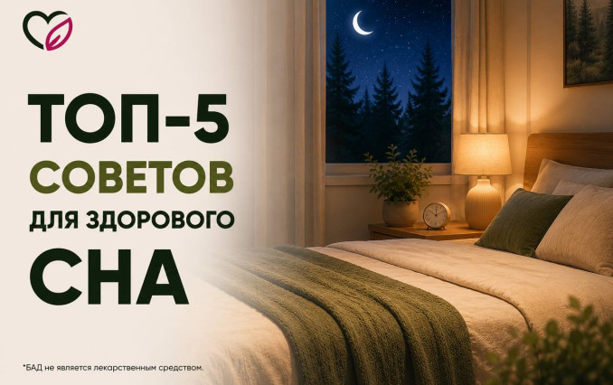 ТОП-5 советов для здорового сна