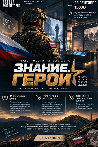 Выставка «Знание. Герои»