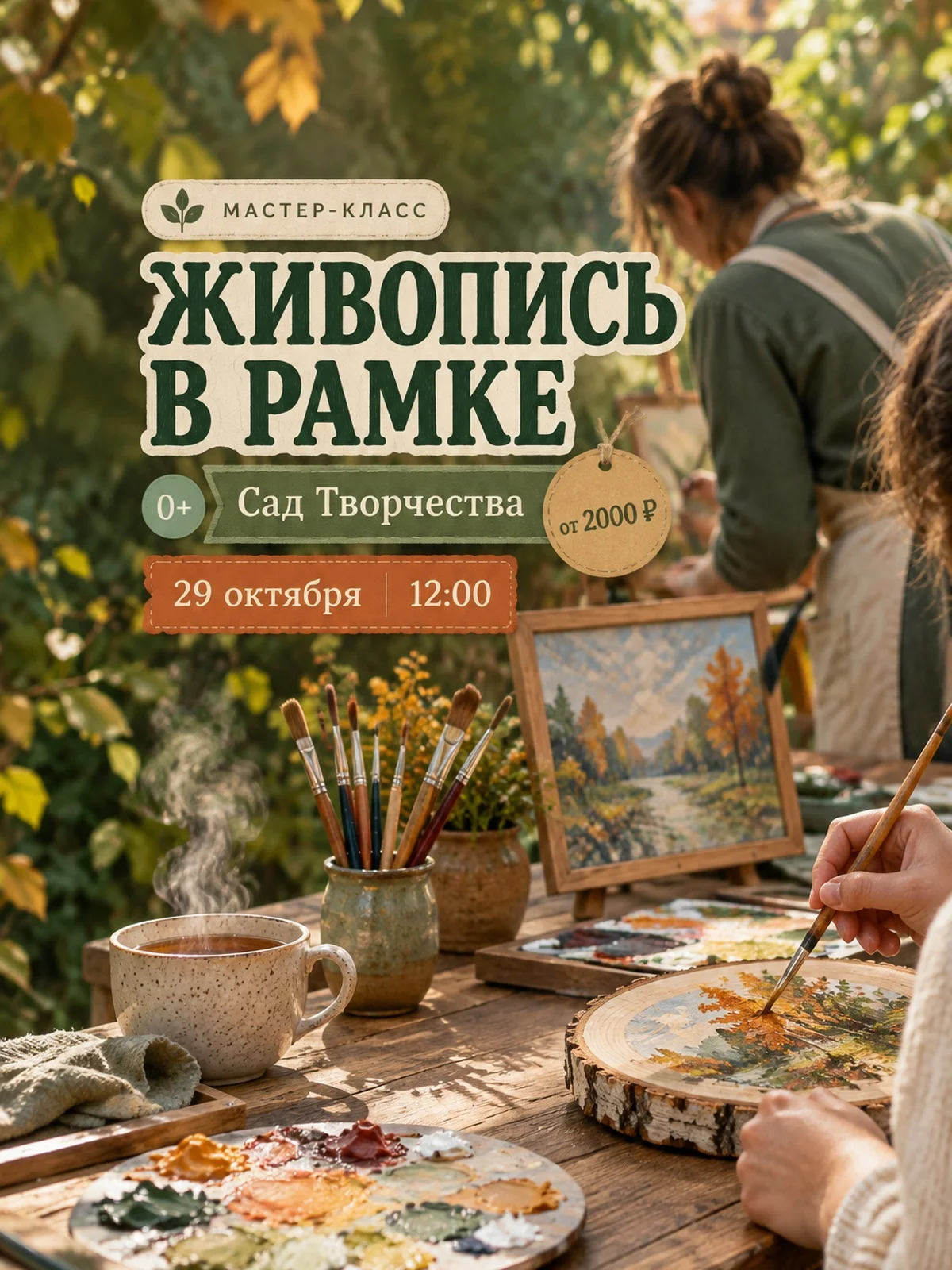 Живопись на дереве или в рамке