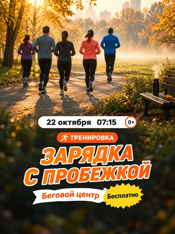 Утренняя зарядка с пробежкой
