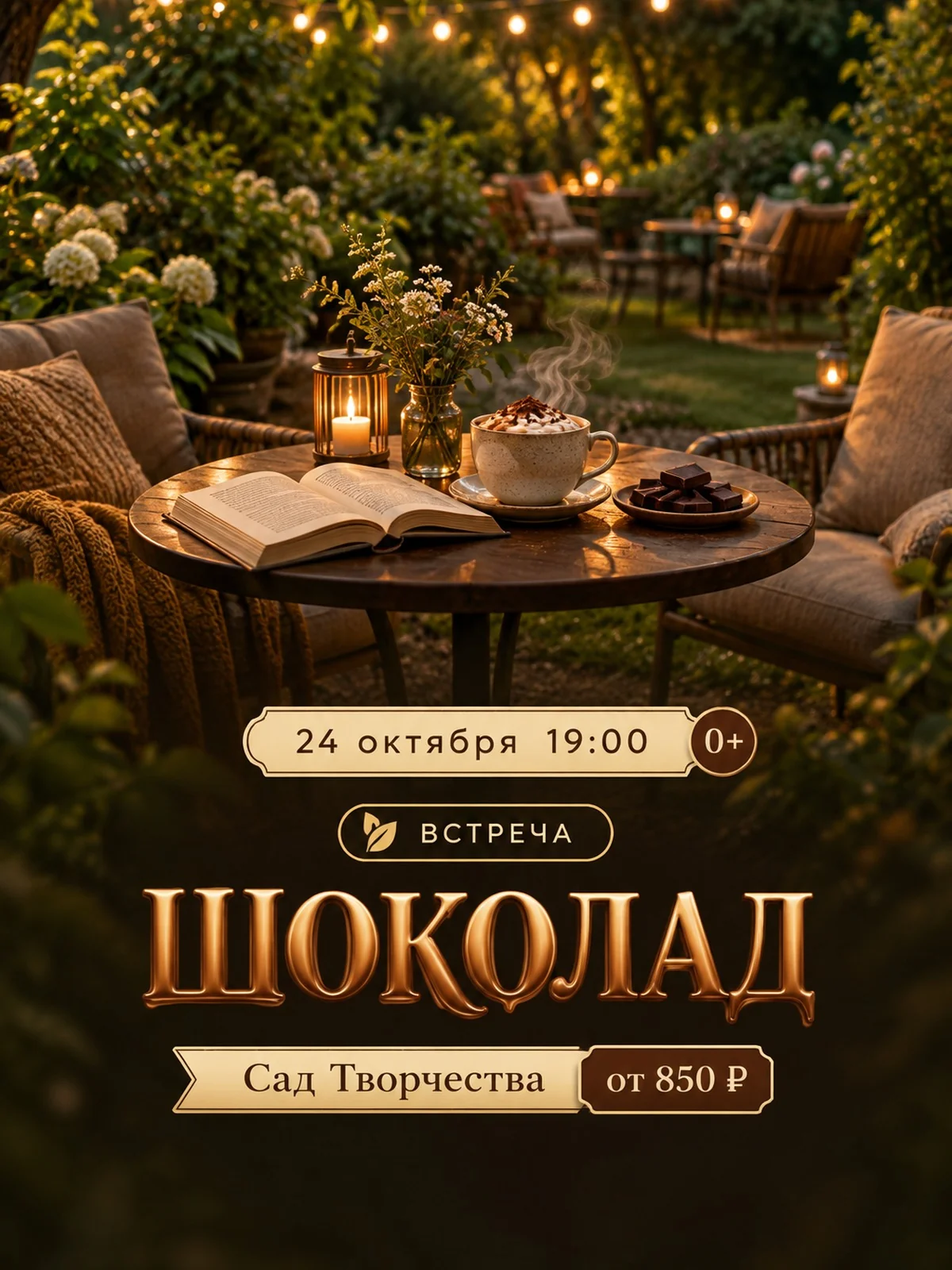 Книжная встреча «Шоколад»