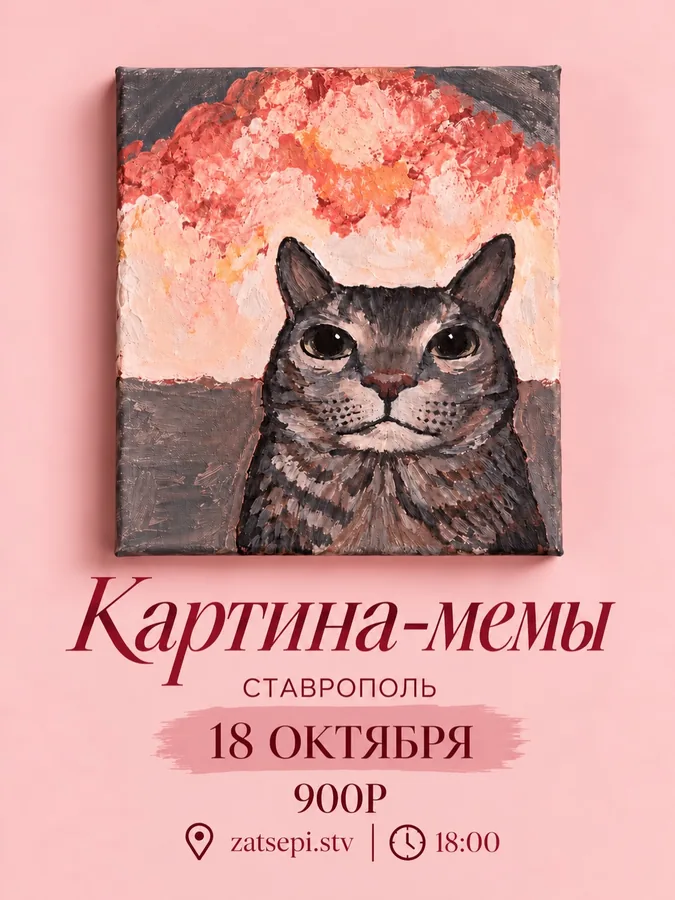 Картины-мемы: рисуем и смеёмся