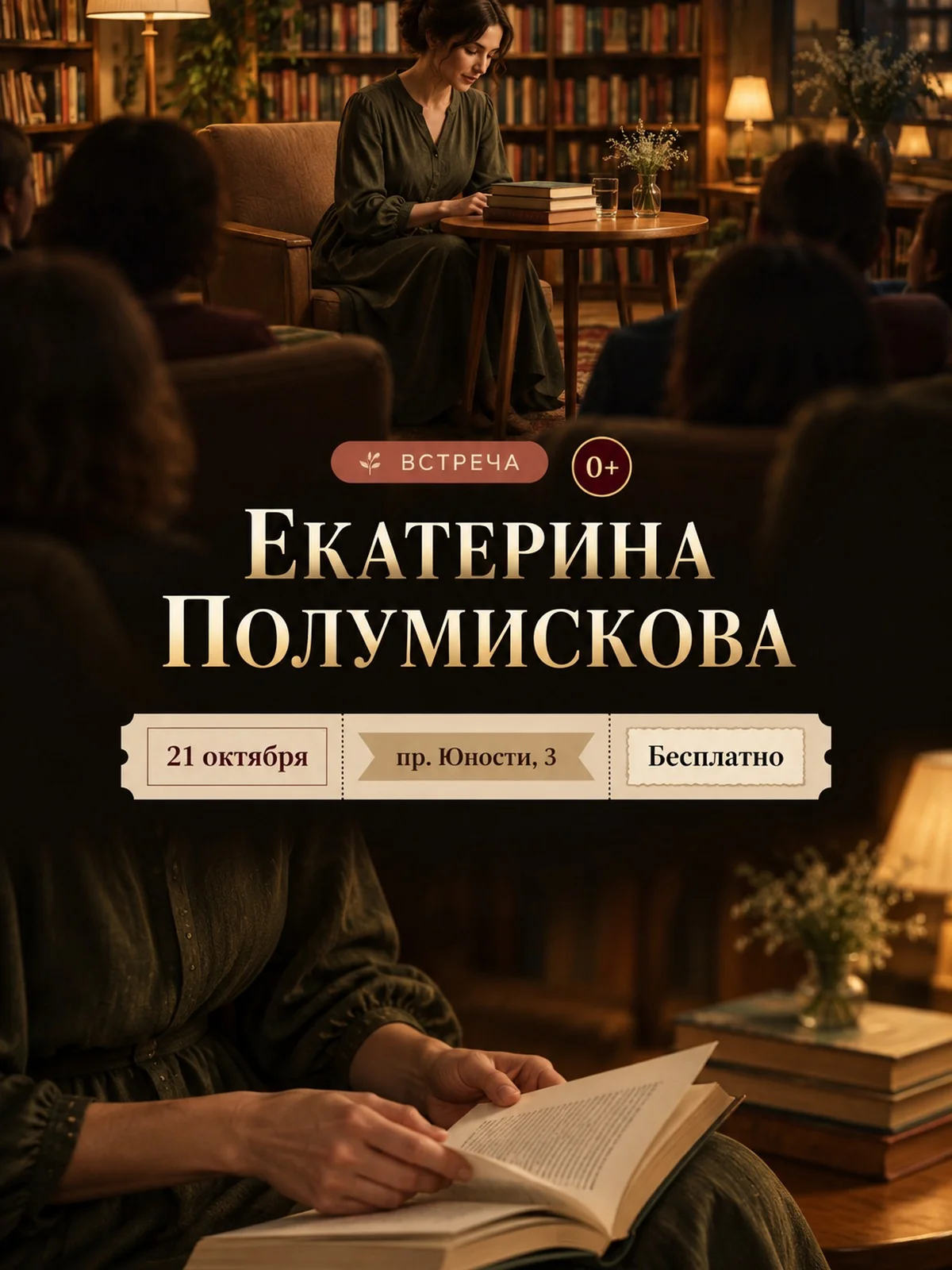 Встреча с писательницей Екатериной Полумисковой