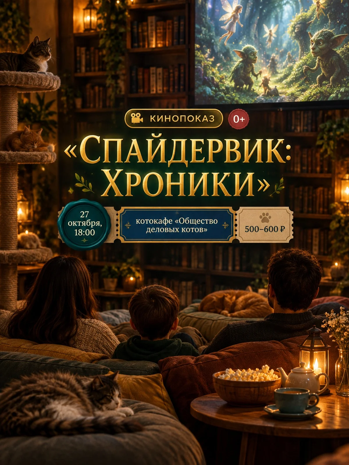 Спайдервик: Хроники — кино с котиками