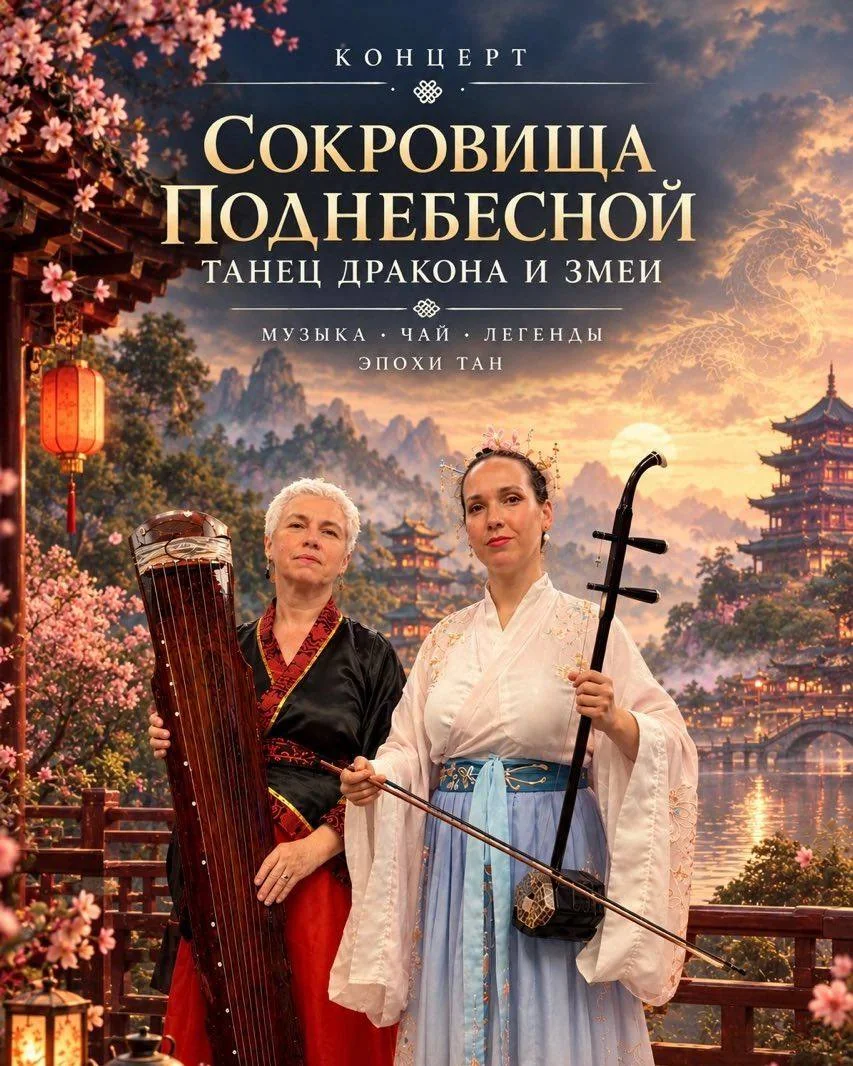 Концерт китайской музыки «Сокровища Поднебесной»