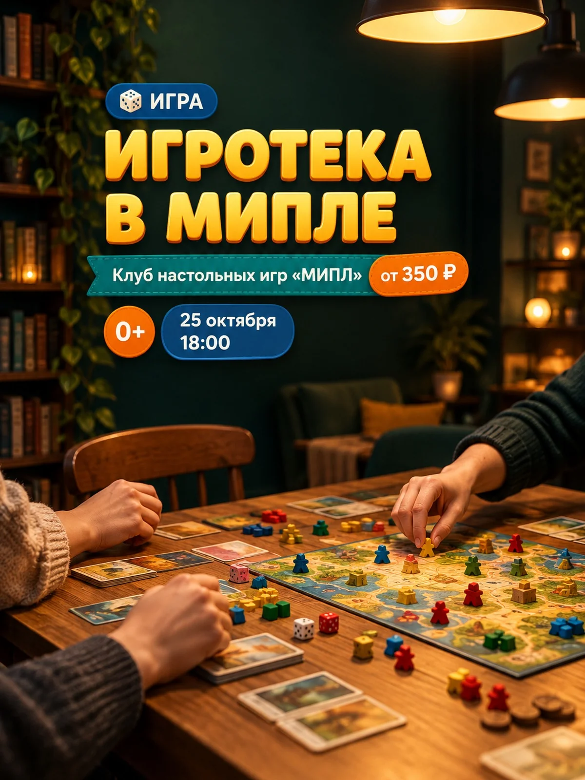 Воскресная игротека в МИПЛе