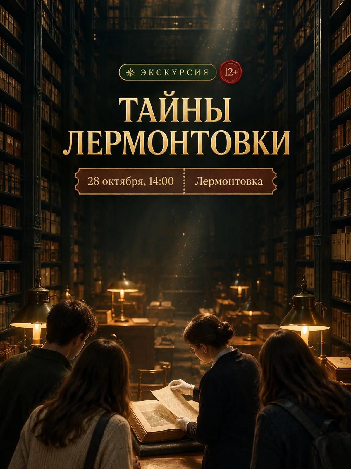 Тайны книгохранилища Лермонтовки