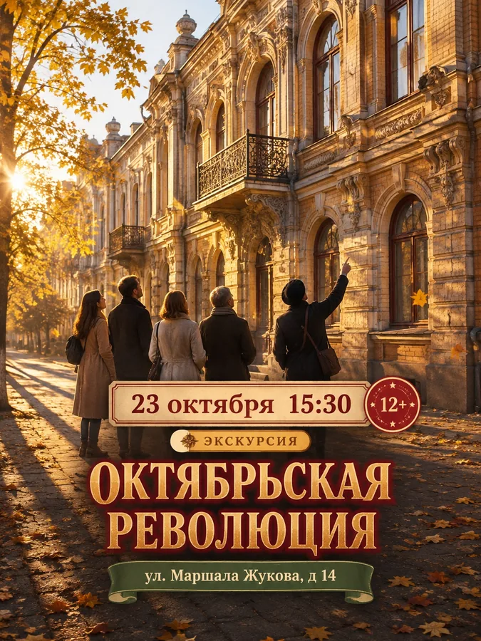 Историческая прогулка по Октябрьской революции