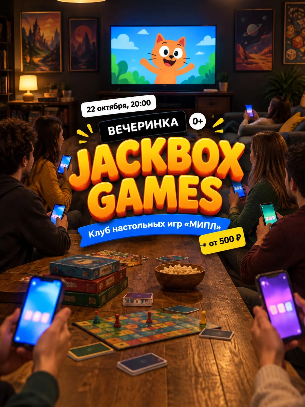 JackBox Games: вечер мини-игр с телефона