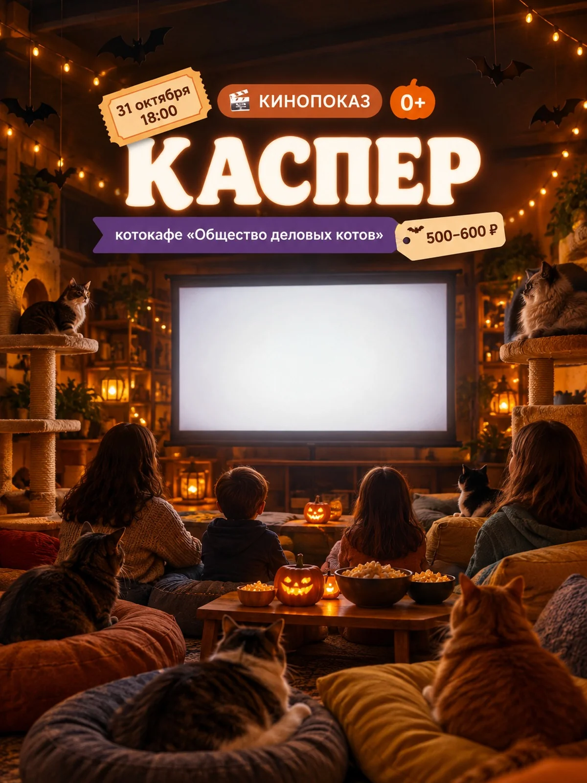 Хэллоуин-кинопоказ «Каспер»